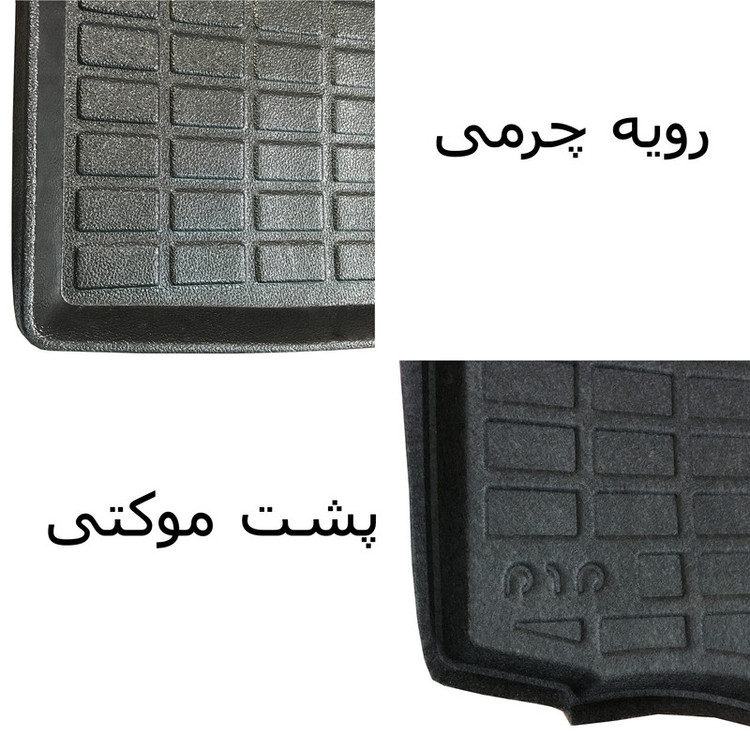 کفپوش سه بعدی خودرو بابل کارپت مدل چرمی سوپر مناسب برای تارا به همراه کفپوش صندوق خودرو